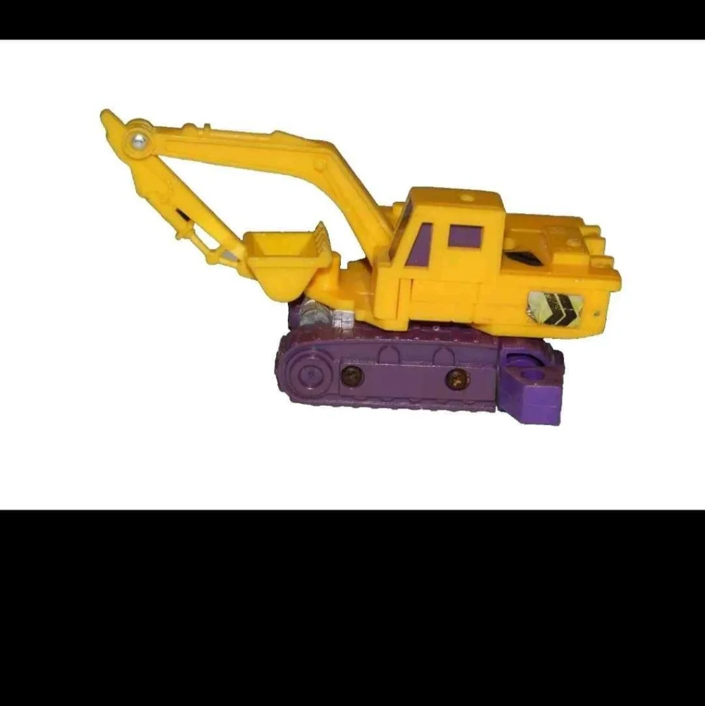 Transformers G1 DECEPTICON EXCAVATOR construction vehicle vintage